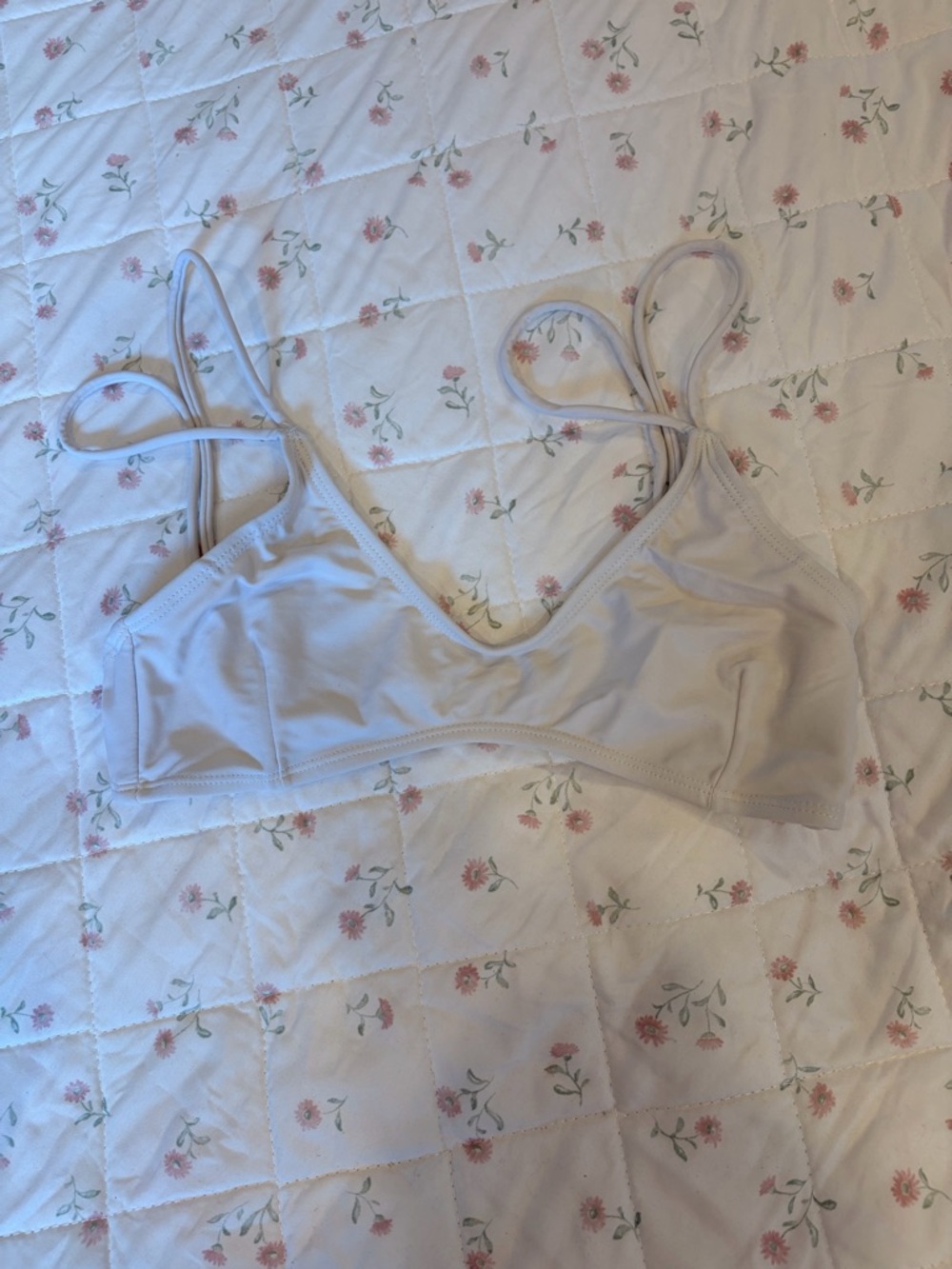 White Bikini Top